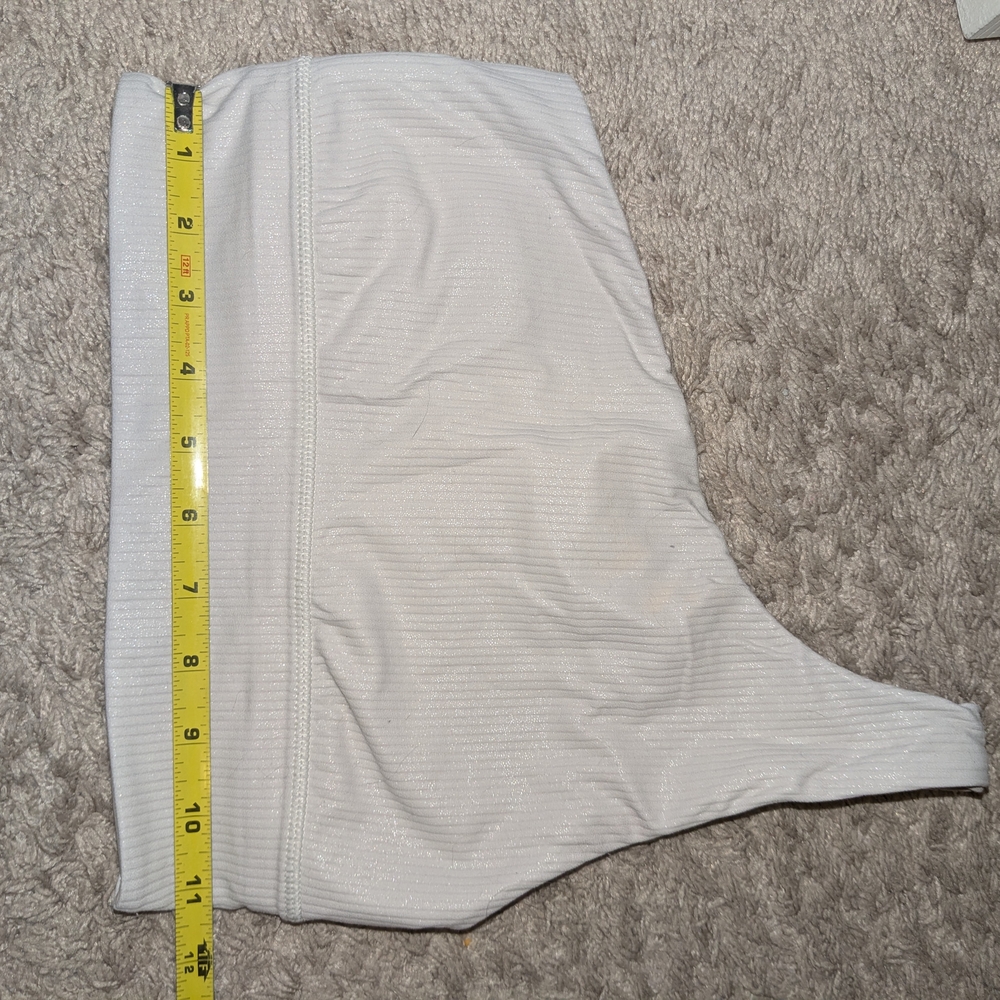 lululemon One-Shoulder White Bra